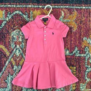 Girls pink dress